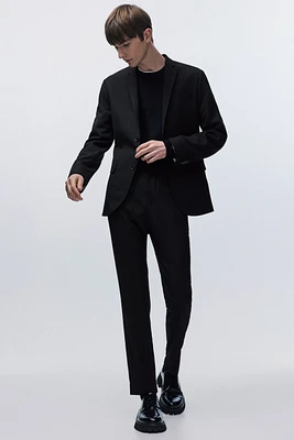 Slim-Fit Single-Breasted Jacket