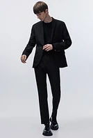 Slim-Fit Single-Breasted Jacket