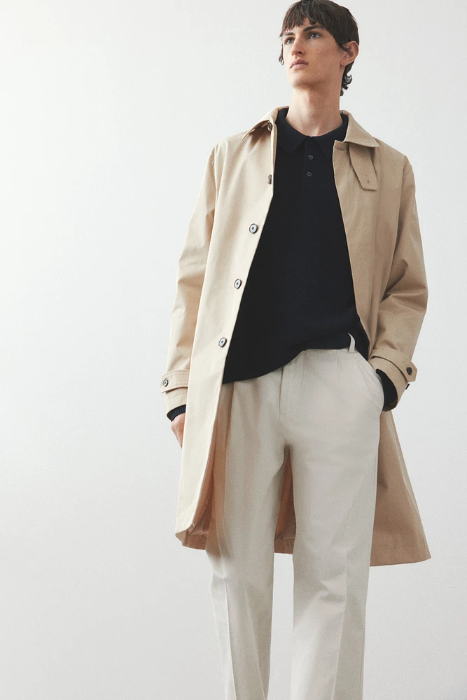 Regular-Fit Crease-Leg Chinos