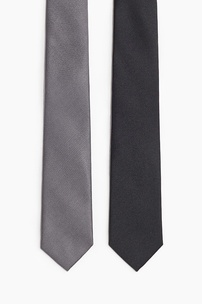 Lot de 2 cravates