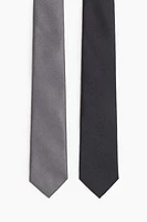 Lot de 2 cravates