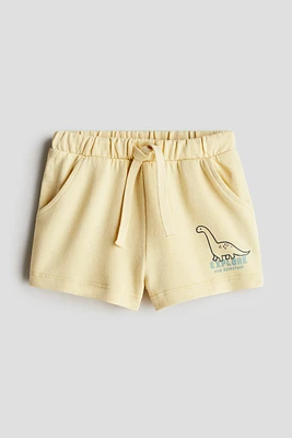 Short en molleton imprimé