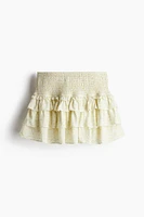 Tiered Mini Skirt