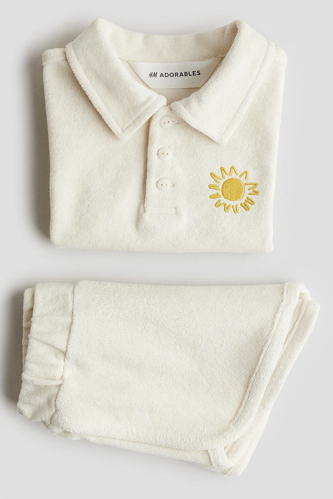 2-piece terry set