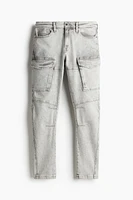 Jean cargo Coupe Amincie