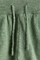 Short en fin tricot de coton