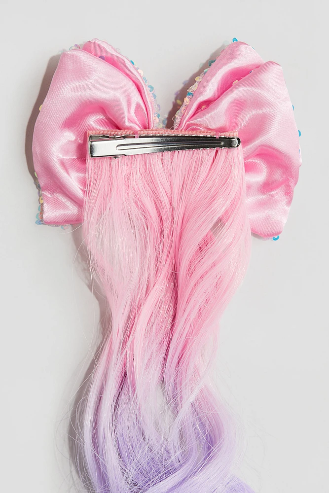 Hair Clip with Hair Extensions