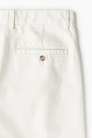 Regular-Fit Crease-Leg Chinos