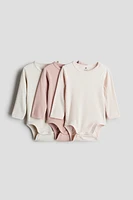 3-pack Ribbed Bodysuits