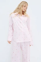 Pyjama en popeline de coton