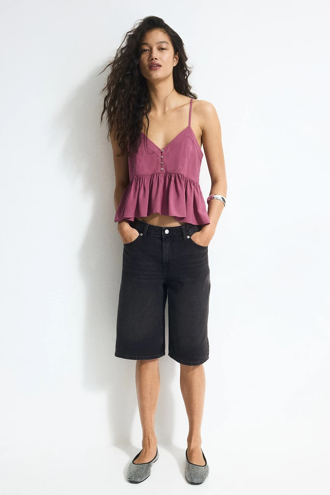 Bermuda Regular Denim Shorts