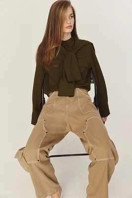 Twill Cargo Pants