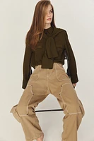 Twill Cargo Pants