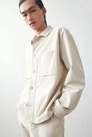 Regular Fit Twill overshirt