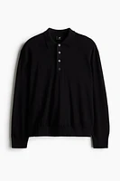 Regular Fit Fine-Knit Polo Shirt