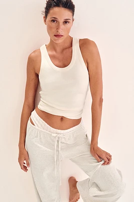 Cotton-Blend Pants