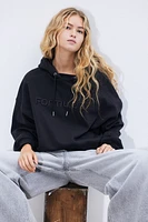 Oversized Embroidered Hoodie