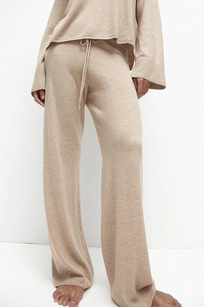 Cashmere-Blend Pants