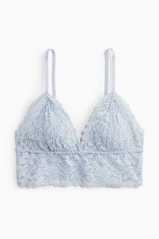 Soutien-gorge coussiné en dentelle