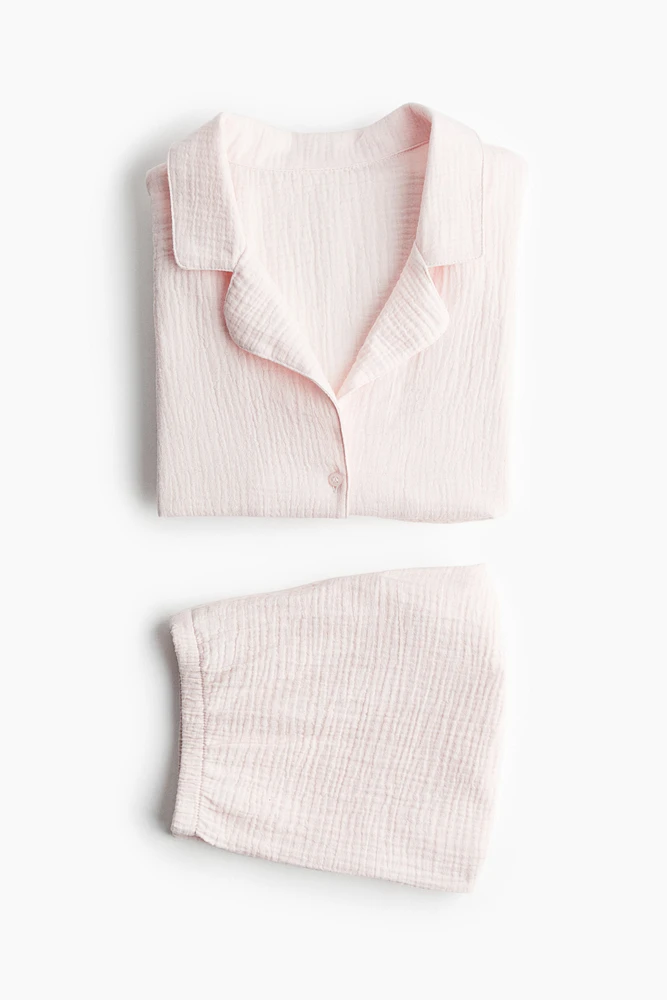 Pyjama en mousseline de coton