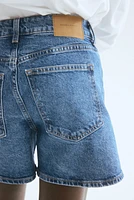 Short en denim