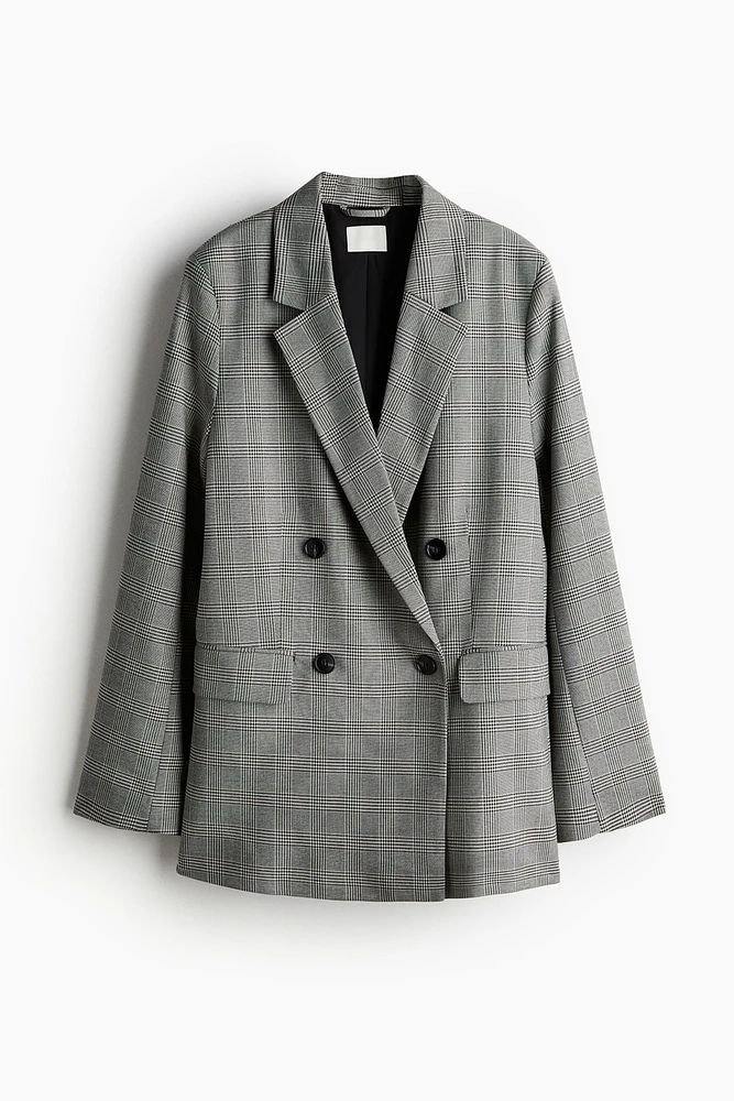 Blazer à fermeture croisée