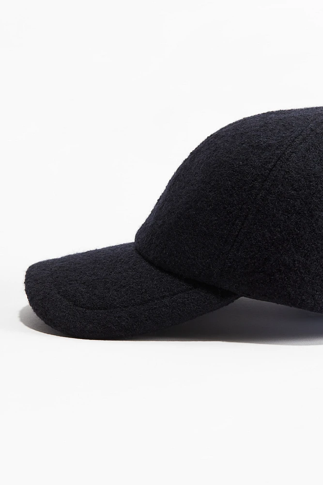 Wool-Blend Cap