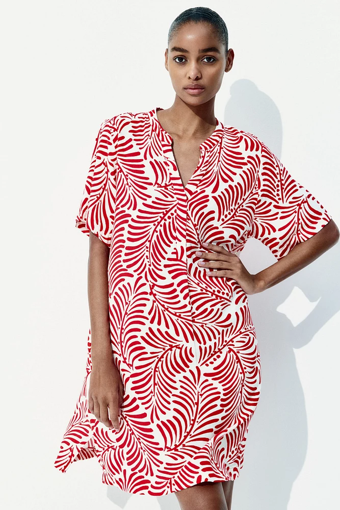 Robe tunique en viscose