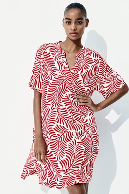 Robe tunique en viscose
