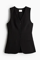 Viscose-Blend Suit Vest