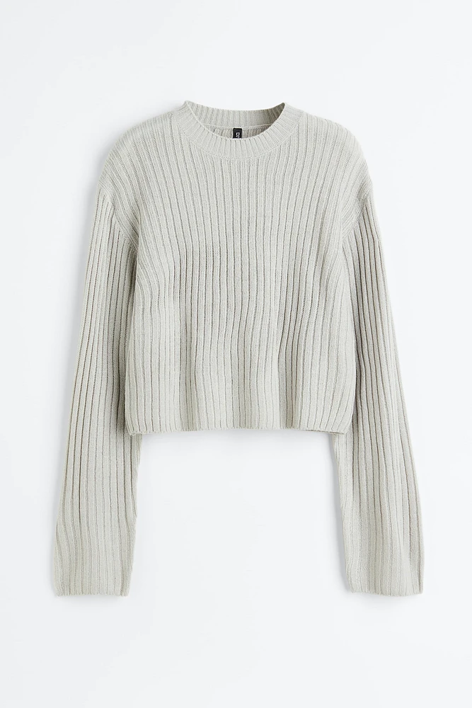 Rib-knit Sweater