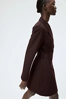 Belted Jacket Dress