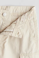 Cotton Cargo Shorts