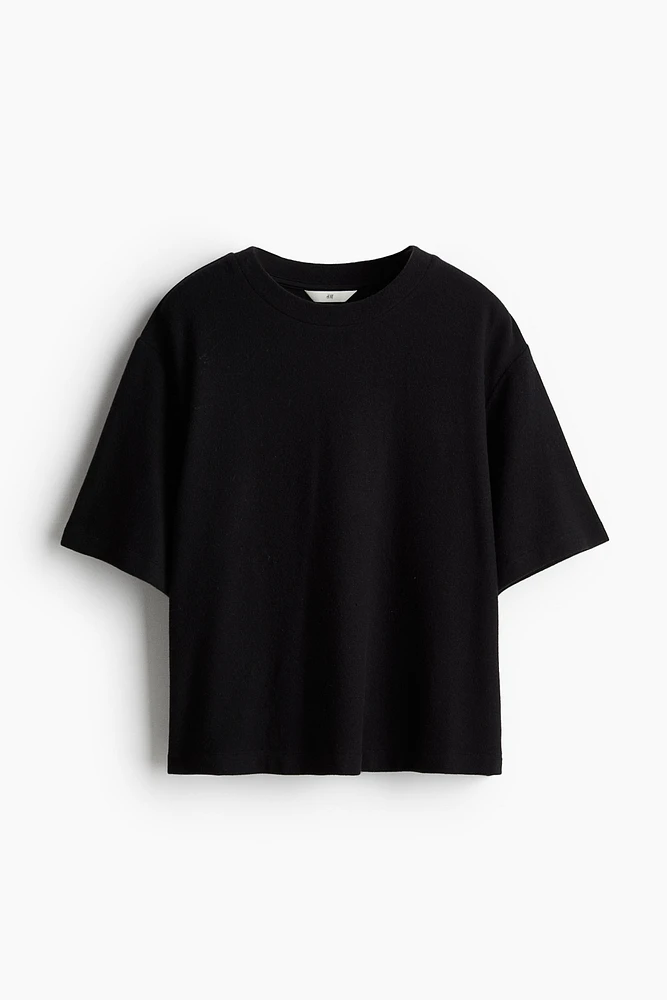 Fine-Knit T-Shirt