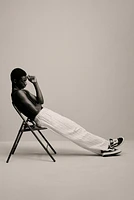Loose Fit Twill Pants