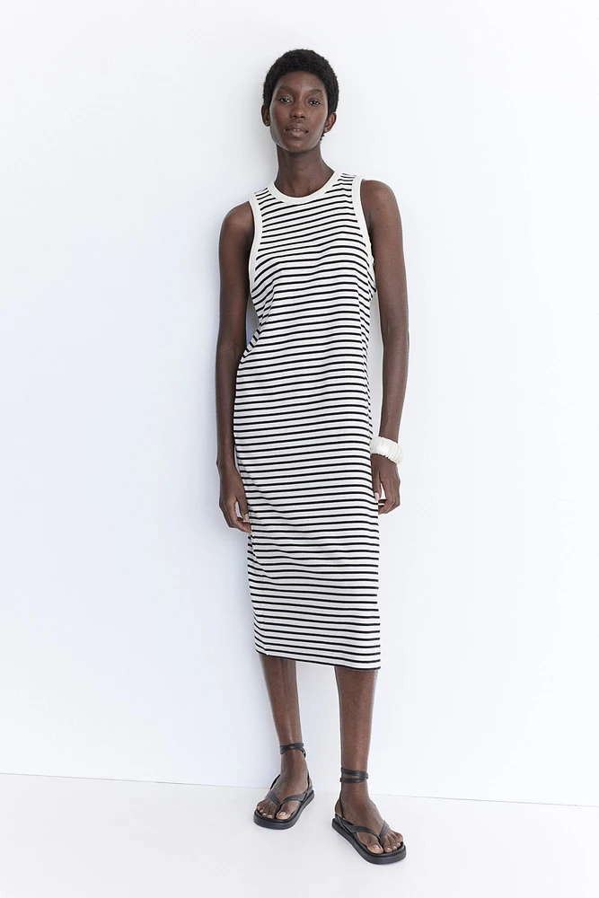 Ribbed Midi Dress