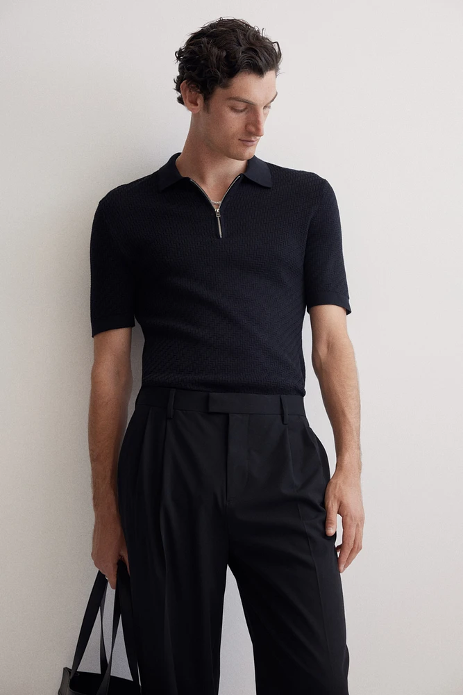 Pantalon habillé coupe ample