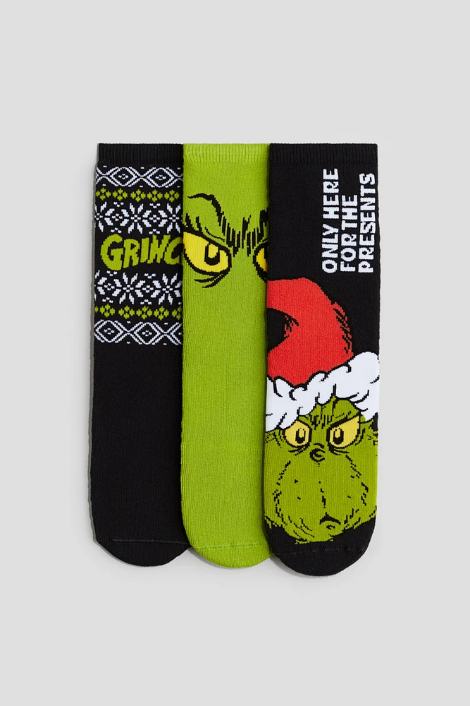 3-pack Terry Socks