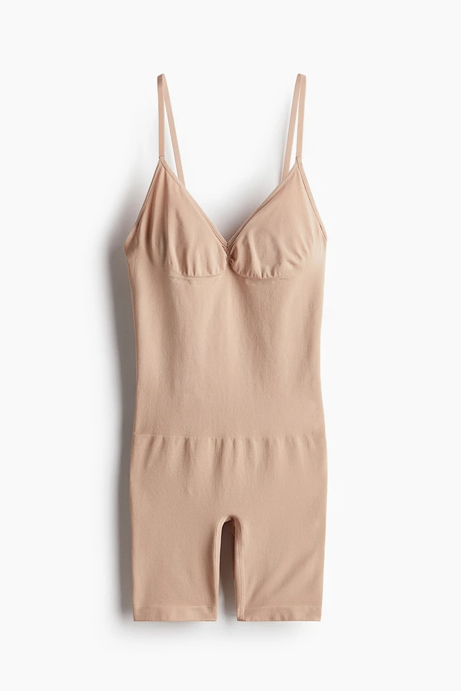 Maillot extensible et sculptant d'allure ferme