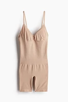 Maillot extensible et sculptant d'allure ferme
