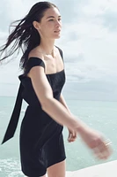 Dress with Bow at Back