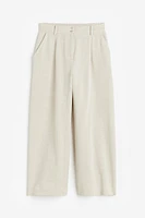 Linen-blend Pants