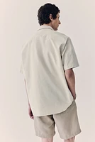 Regular Fit Short-sleeved Oxford Shirt