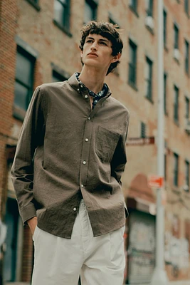 Regular Fit Textured Shirt