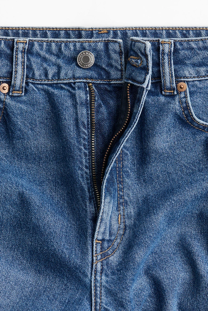 Slim Mom High Ankle Jeans