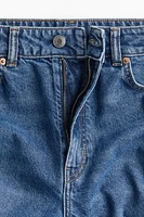Slim Mom High Ankle Jeans