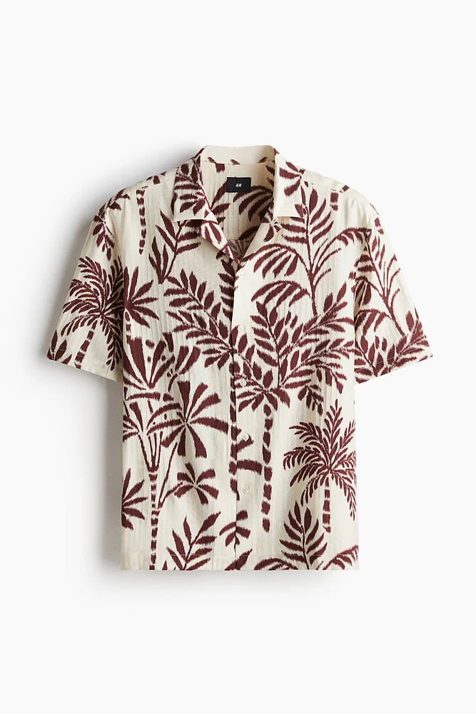 Chemise classique avec col cubain