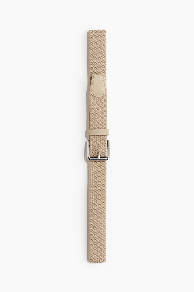 Elasticized Fabric Belt