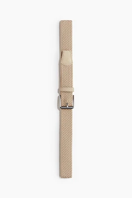 Elasticized Fabric Belt