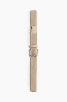 Elasticized Fabric Belt